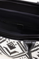 Black White Tote Bag IBS-TTB25-012
