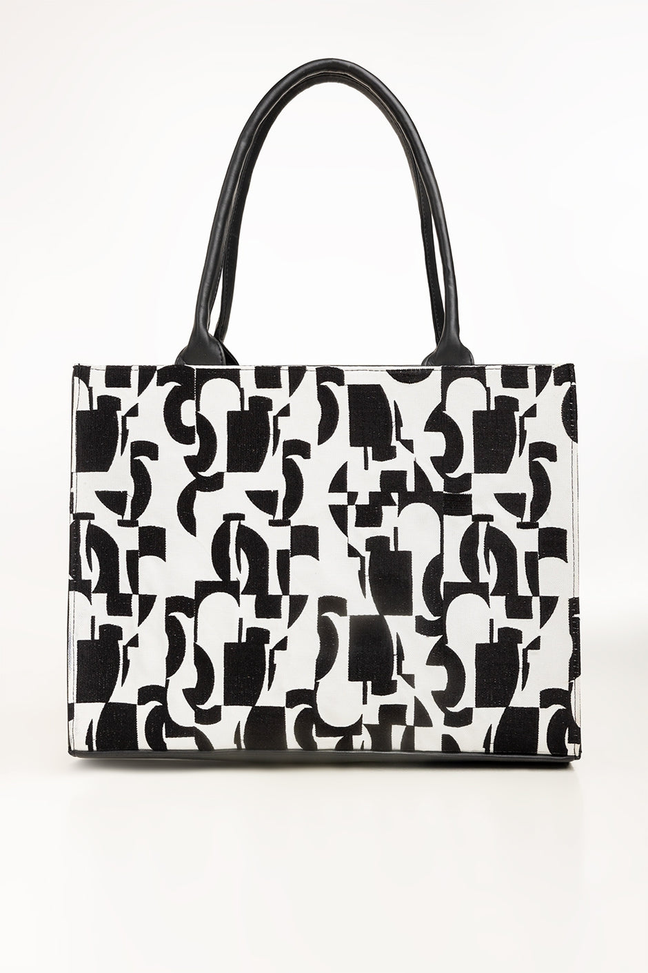 Black White Tote Bag
