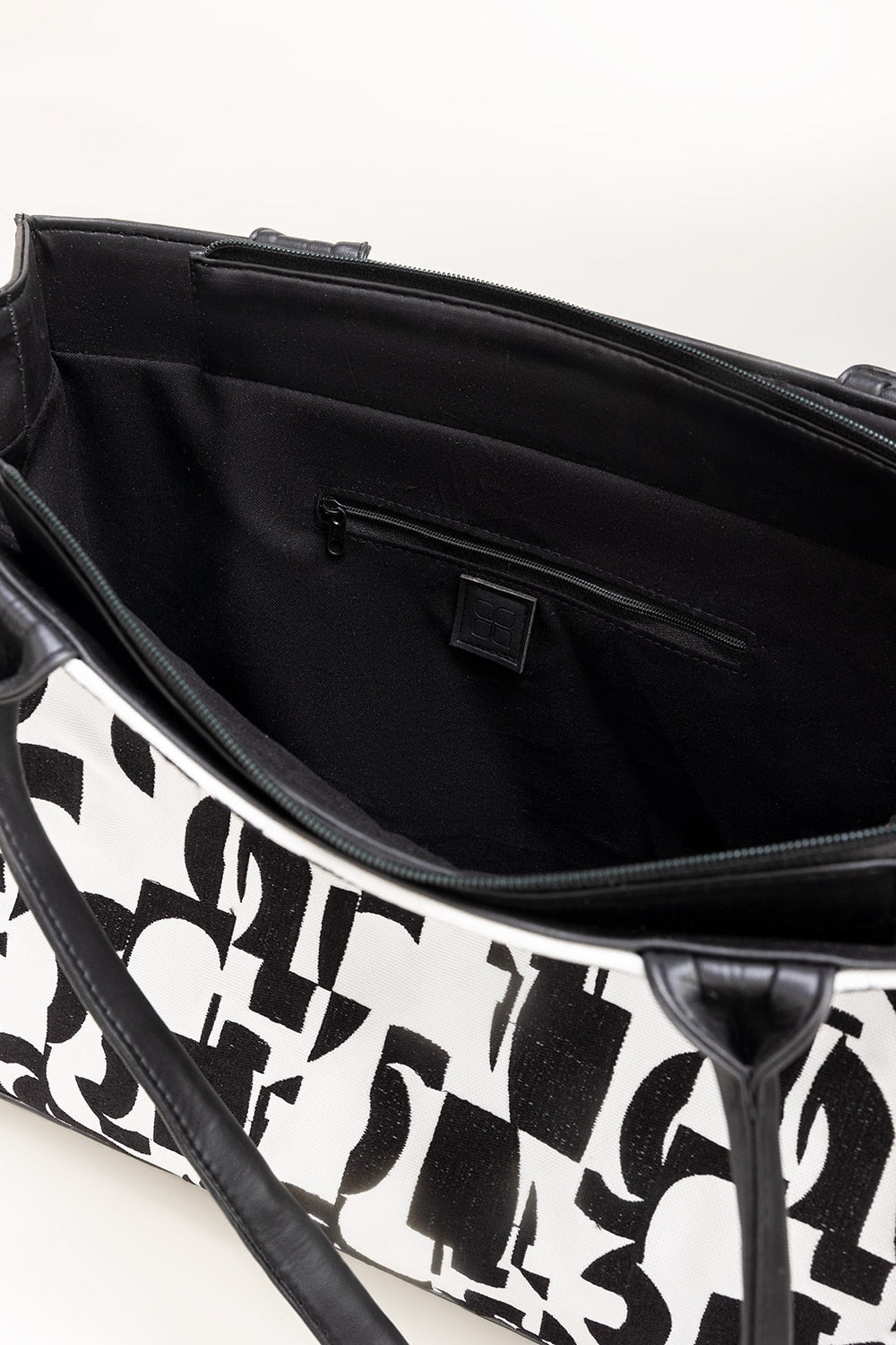 Black White Tote Bag