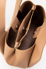 Beige Handbag IBS-HDB25-002