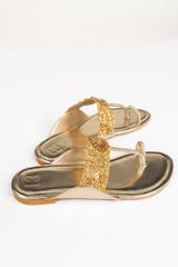 Women Golden Kolhapuri IFS-KLP25-005