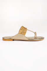 Women Golden Kolhapuri IFS-KLP25-005