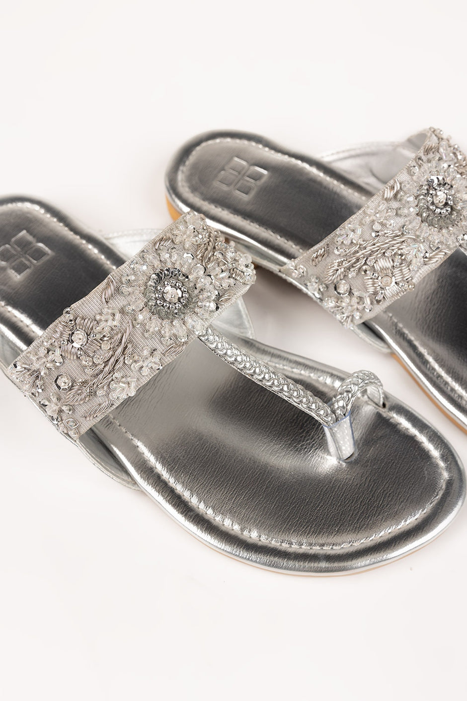 Women Silver Kolhapuri
