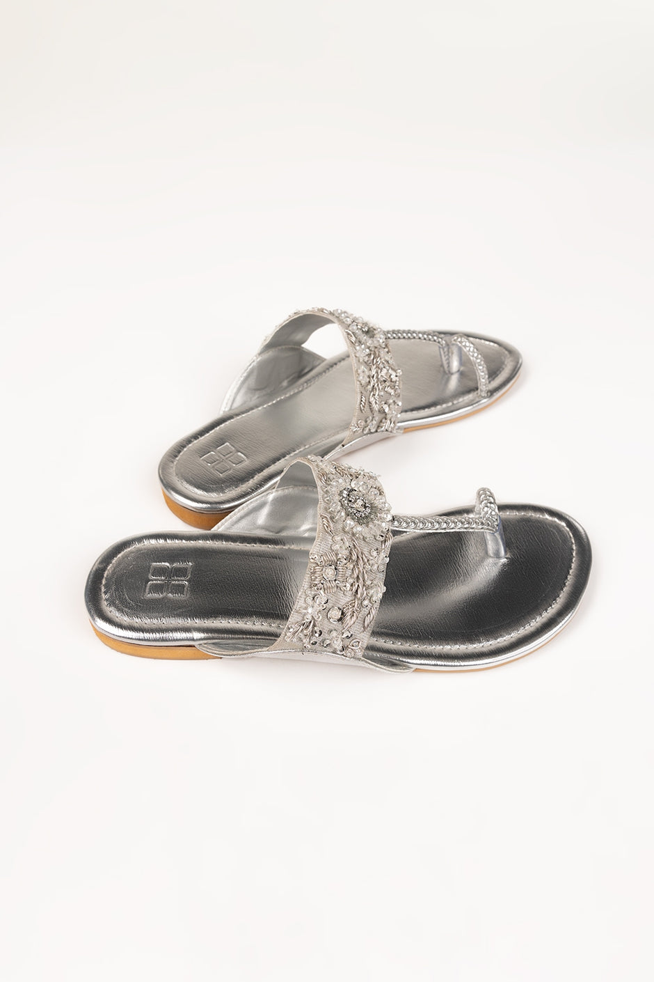Women Silver Kolhapuri