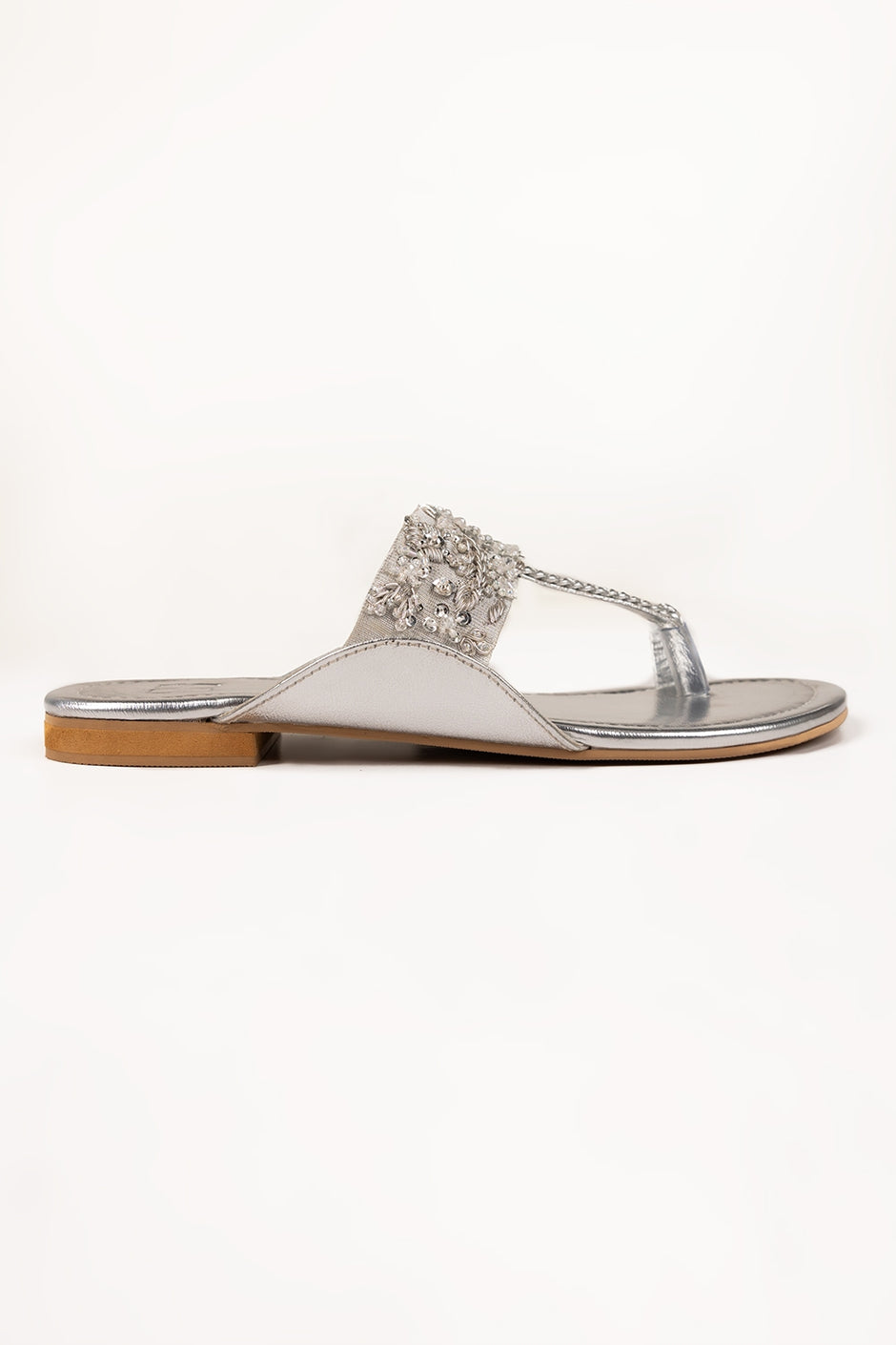 Women Silver Kolhapuri