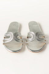 Women Silver Slipper IFS-SLP25-004