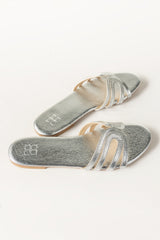 Women Silver Slipper IFS-SLP25-004