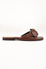 Women Brown Slipper IFS-SLP25-006