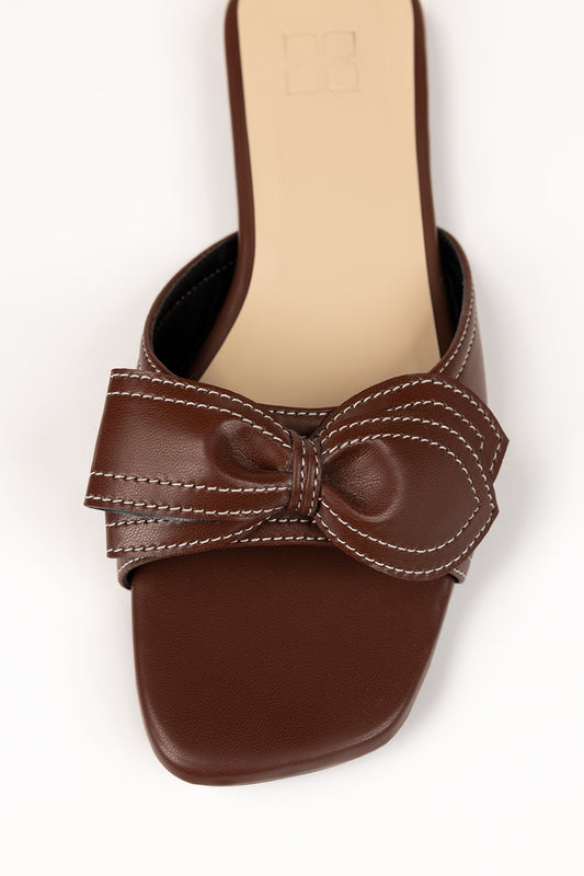 Women Brown Slipper IFS-SLP25-006