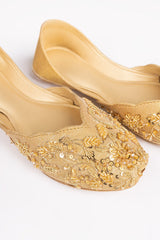 Women Golden Khussa IFS-KHS25-003