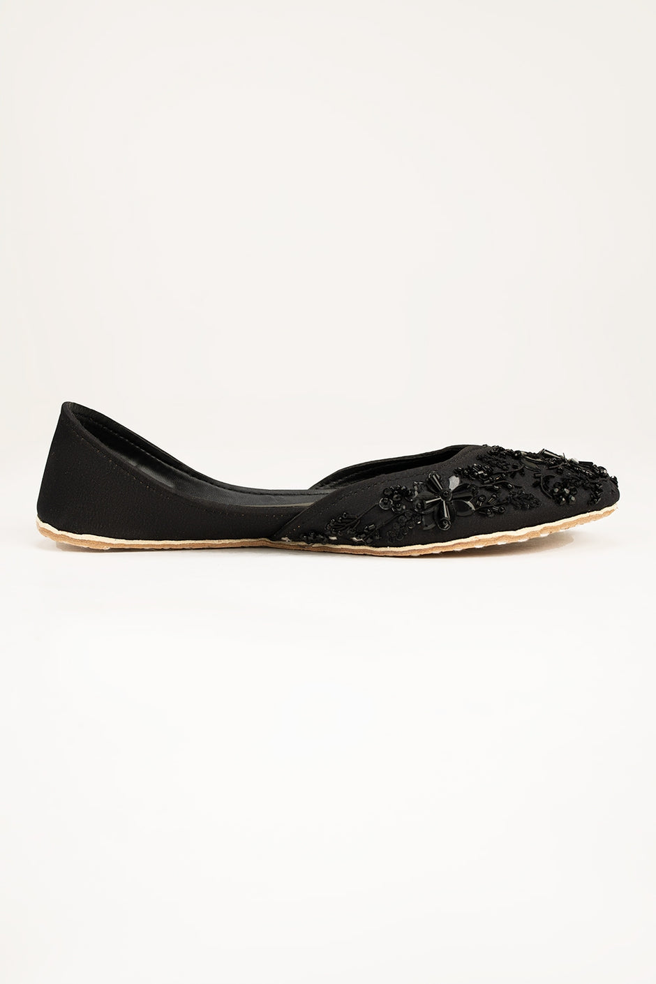 Women Black Khussa IFS-KHS25-005