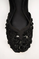 Women Black Khussa IFS-KHS25-005