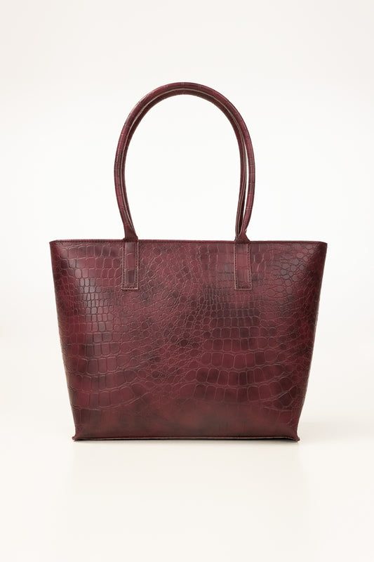 Burgundy Tote Bag IBS-TTB25-024