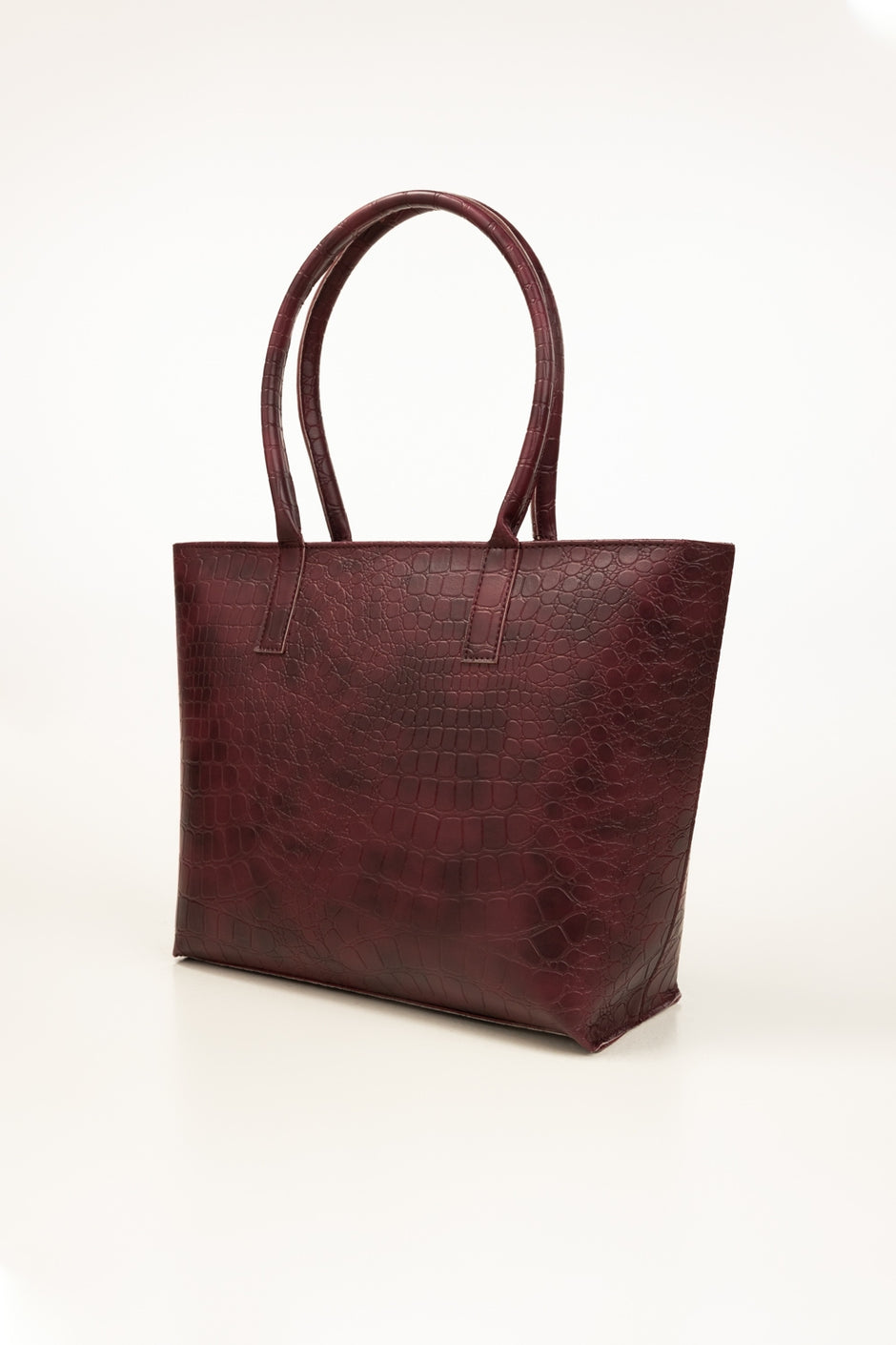 Burgundy Tote Bag
