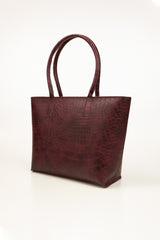 Burgundy Tote Bag IBS-TTB25-024