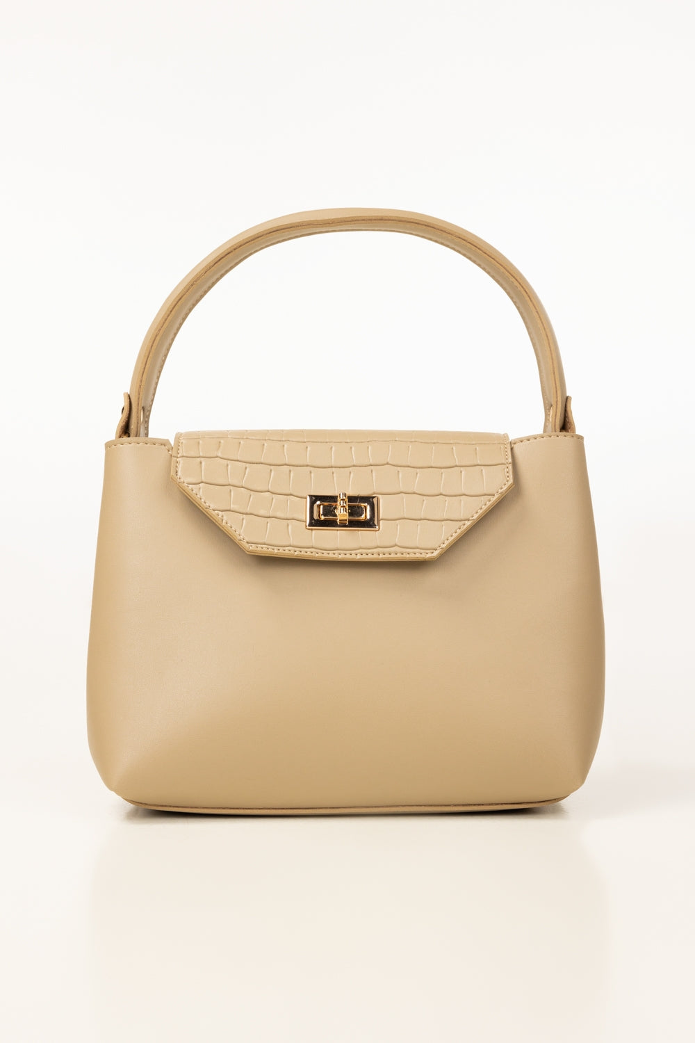 Beige Handbag