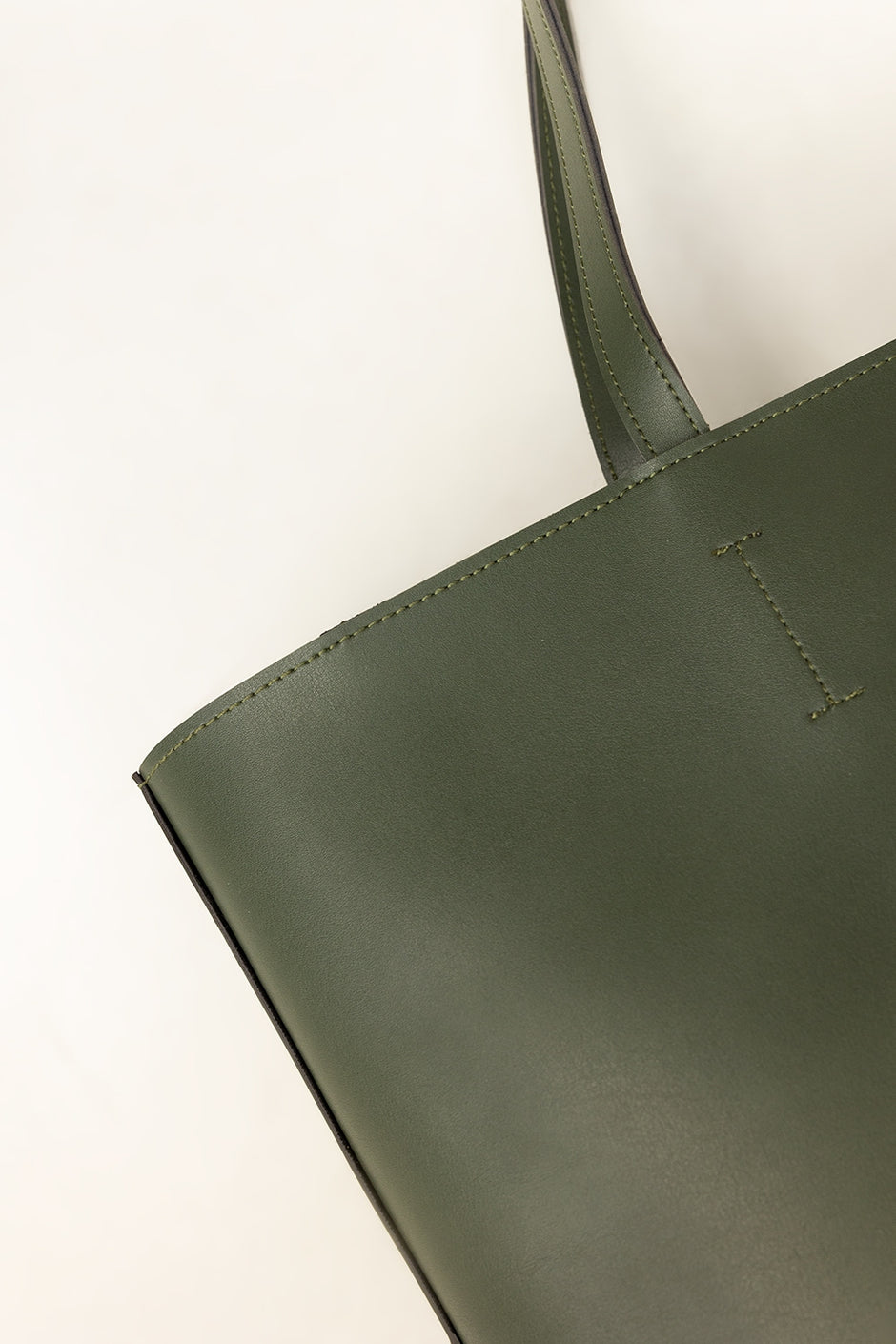 Olive Green Tote Bag