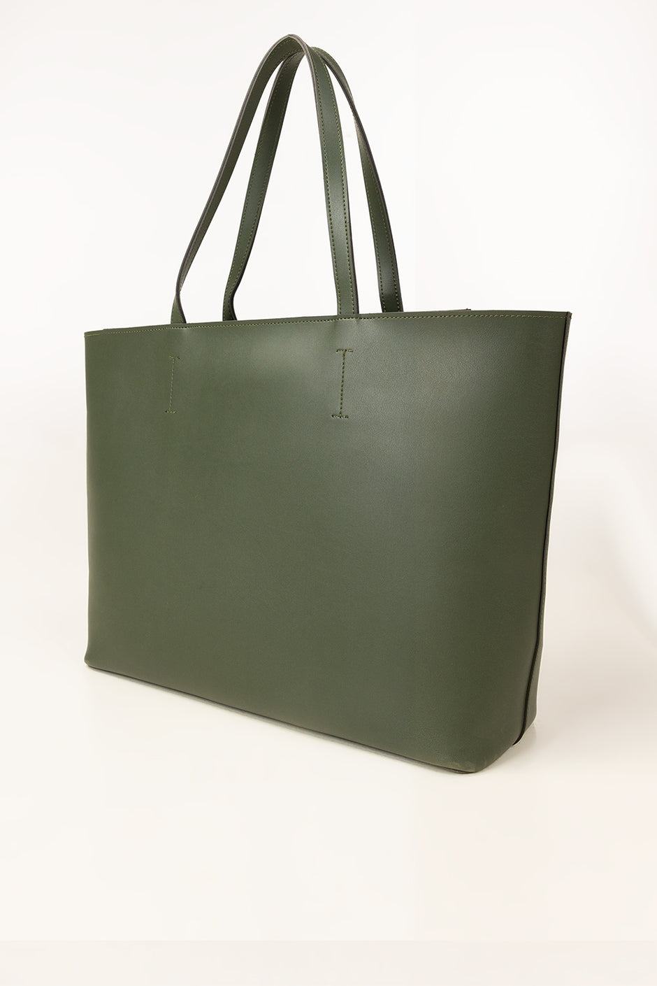 Olive Green Tote Bag