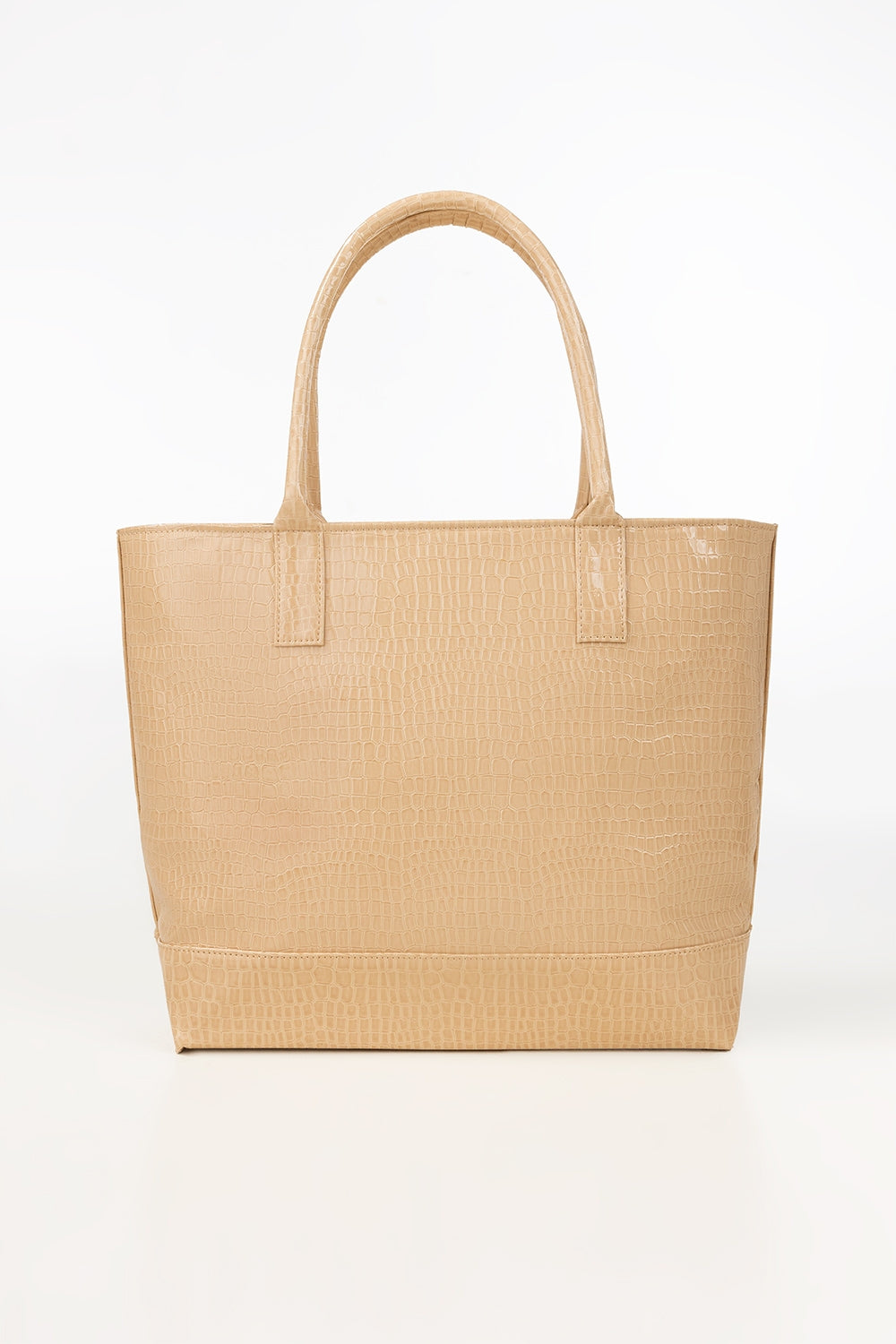Beige Tote Bag