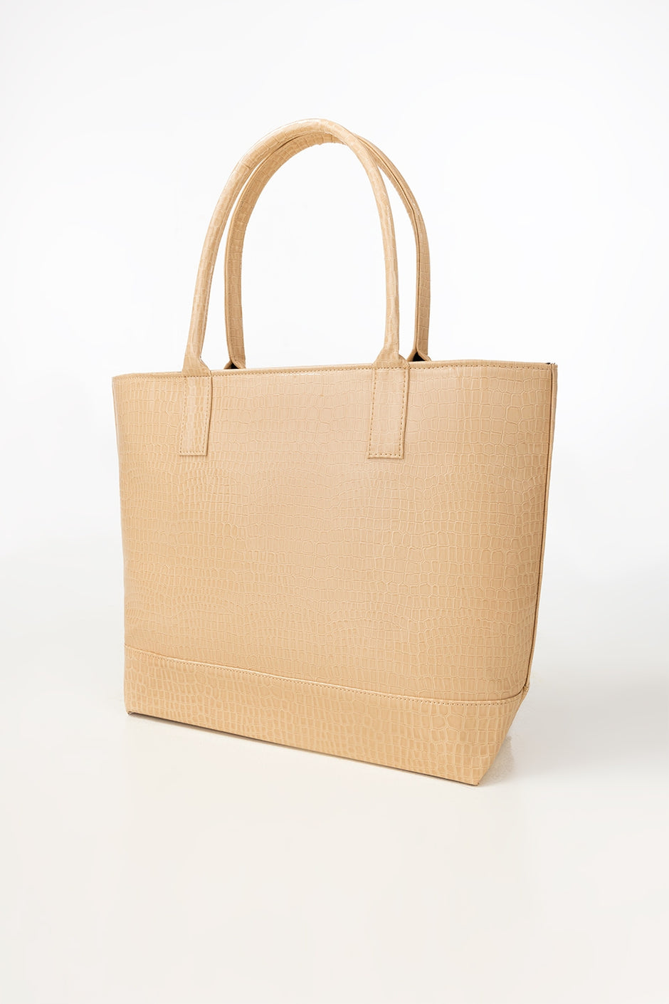 Beige Tote Bag