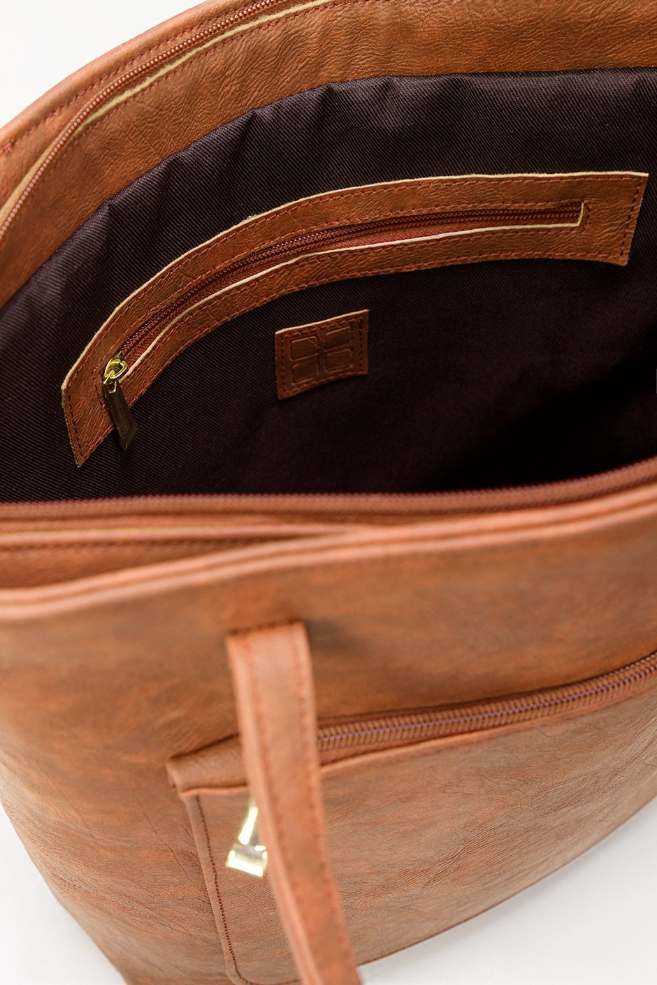 Tan Tote Bag