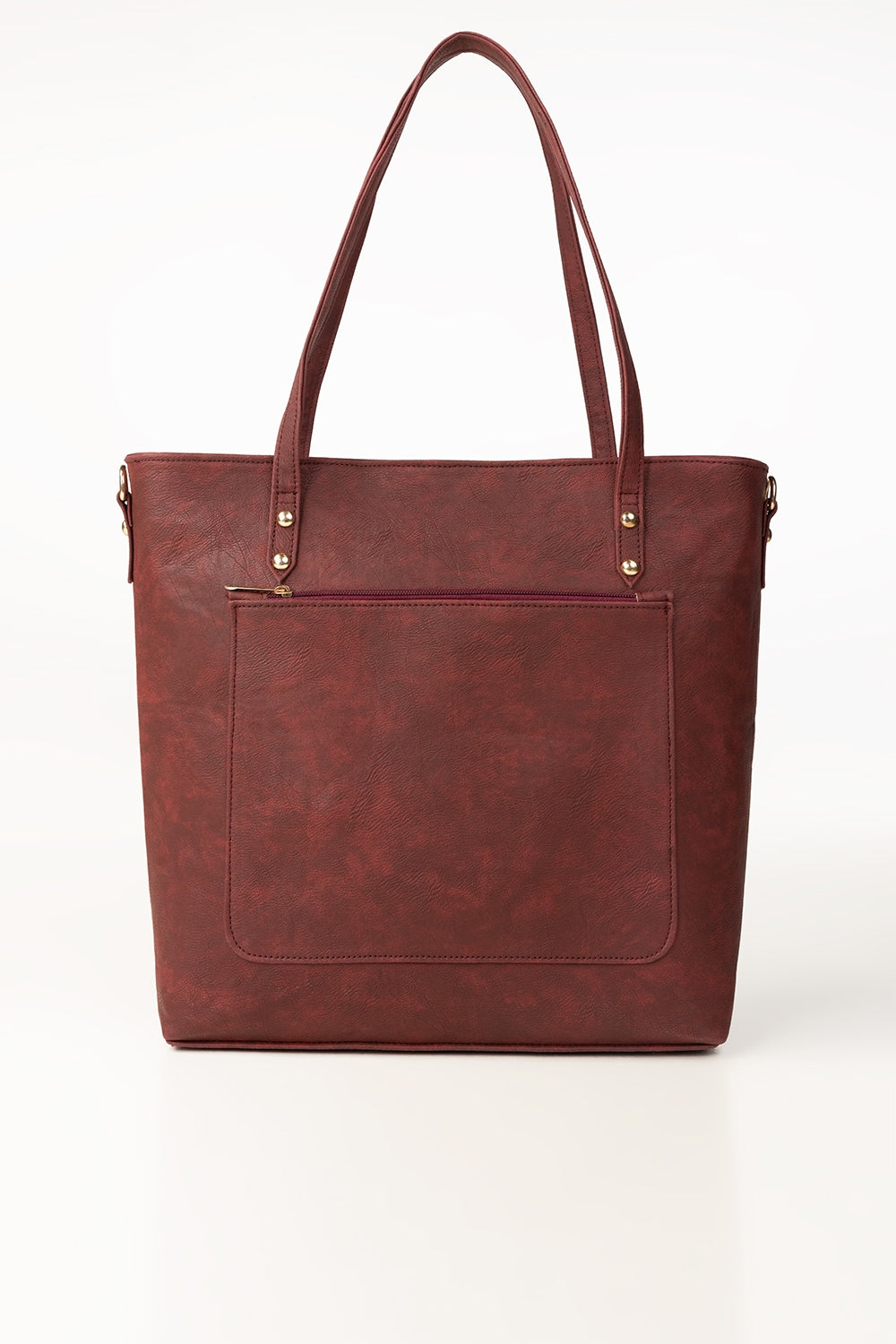 Maroon Tote Bag IBS-TTB25-035