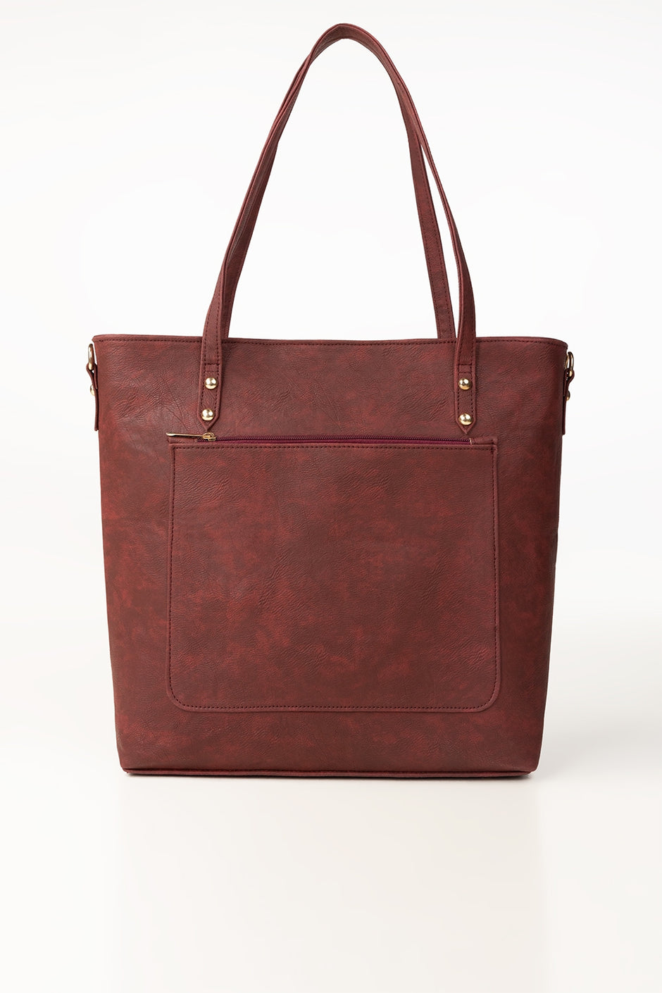 Maroon Tote Bag