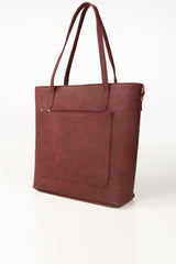 Maroon Tote Bag IBS-TTB25-035