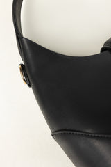 Black Hobo Bag IBS-HBB25-003
