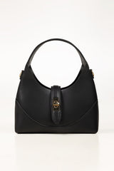 Black Hobo Bag IBS-HBB25-003