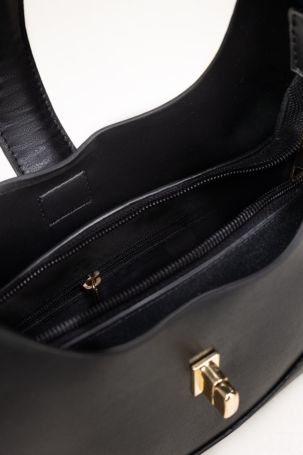 Black Hobo Bag IBS-HBB25-003