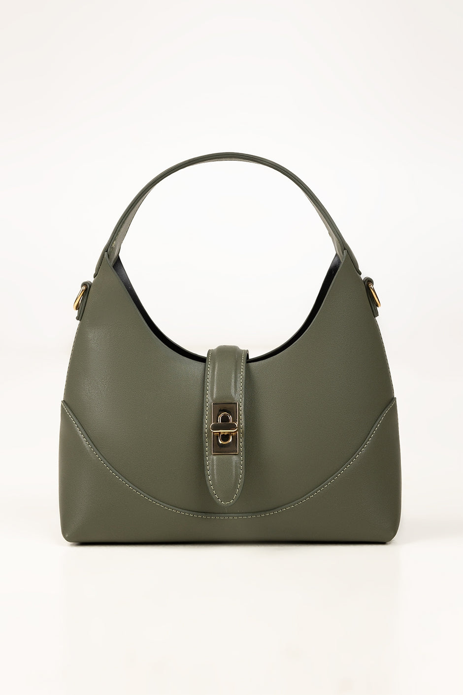 Olive Green Hobo Bag