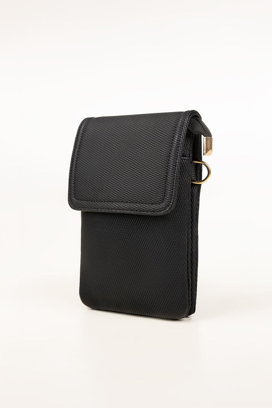 Black Cross Body Wallet