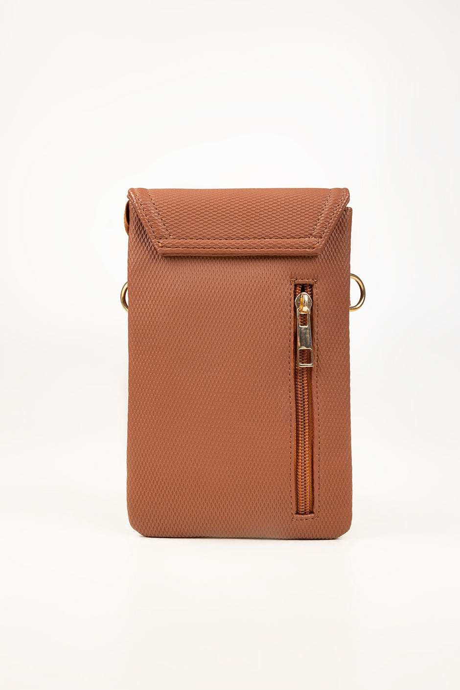 Tan Cross Body Wallet