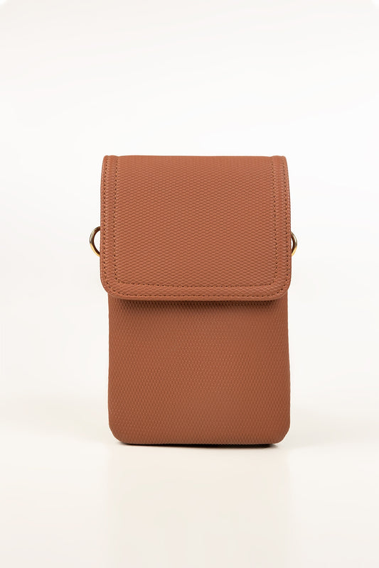 Tan Cross Body Wallet IBS-CBW25-005