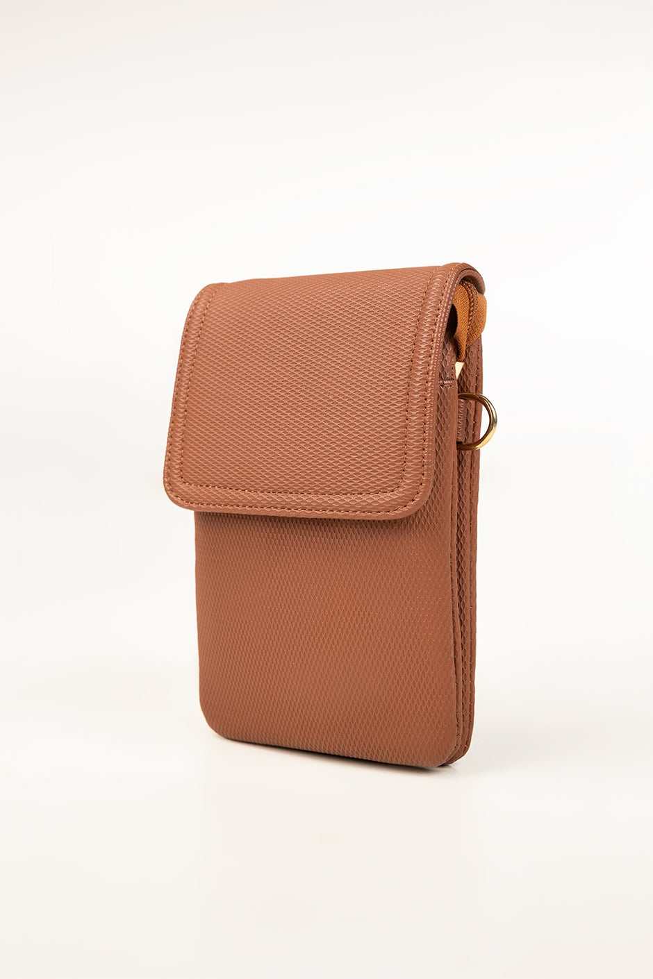 Tan Cross Body Wallet