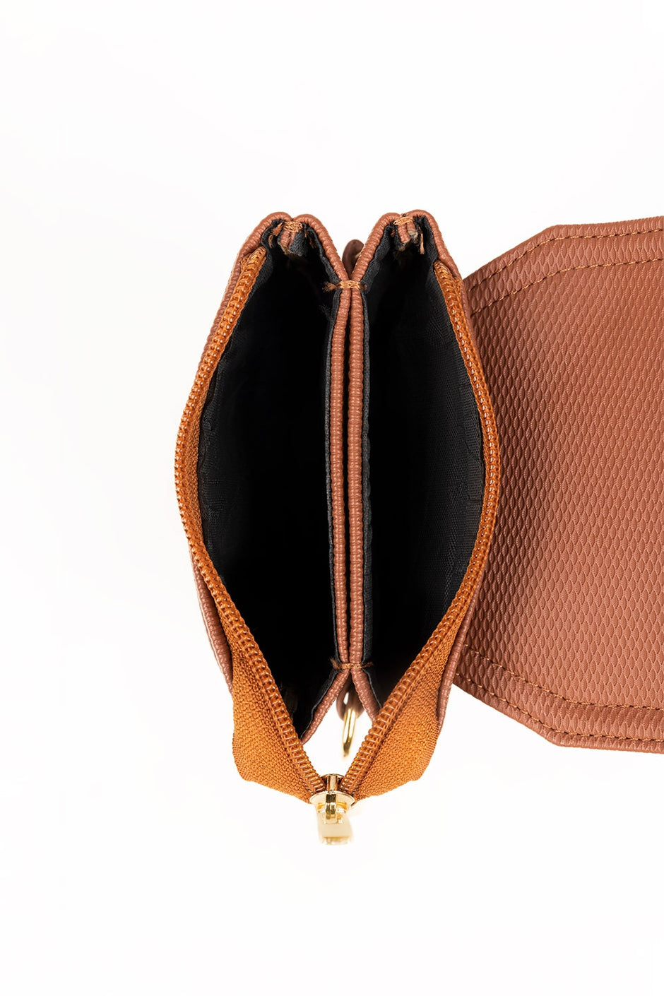 Tan Cross Body Wallet
