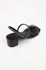 Women Black Sandal IFS-SDL25-005