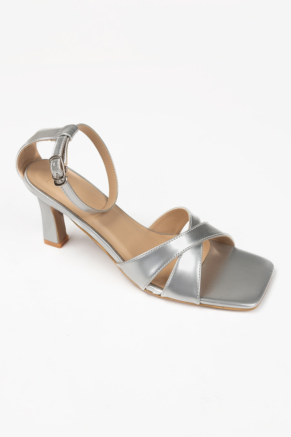 Women Silver Heels