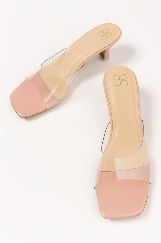 Women Pink Heels IFS-HLS25-007