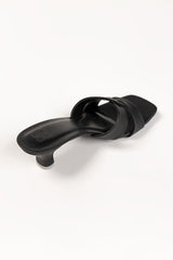 Women Black Heels IFS-HLS25-009