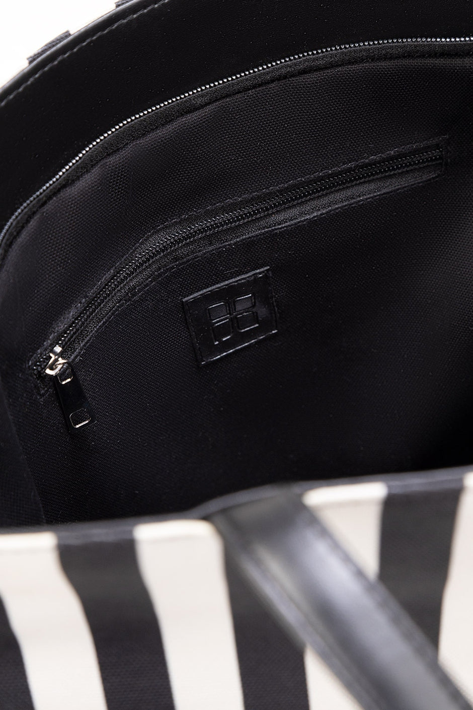 Black White Tote Bag