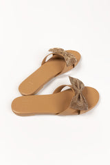 Women Beige Slipper IFS-SLP25-007