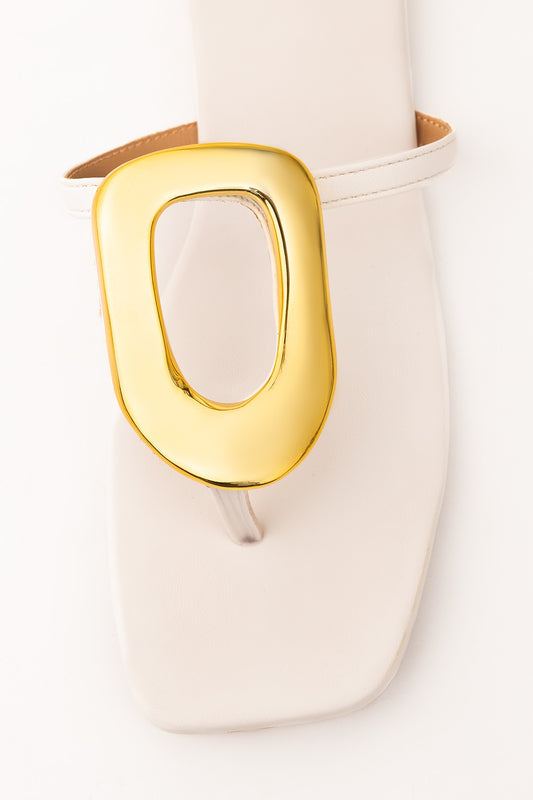 Women White Slipper IFS-SLP25-009