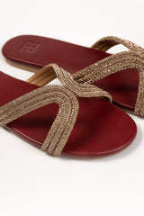 Women Maroon Slipper IFS-SLP25-012