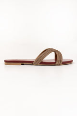 Women Maroon Slipper IFS-SLP25-012