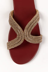 Women Maroon Slipper IFS-SLP25-012