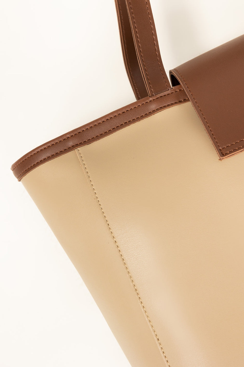 Beige Tote Bag