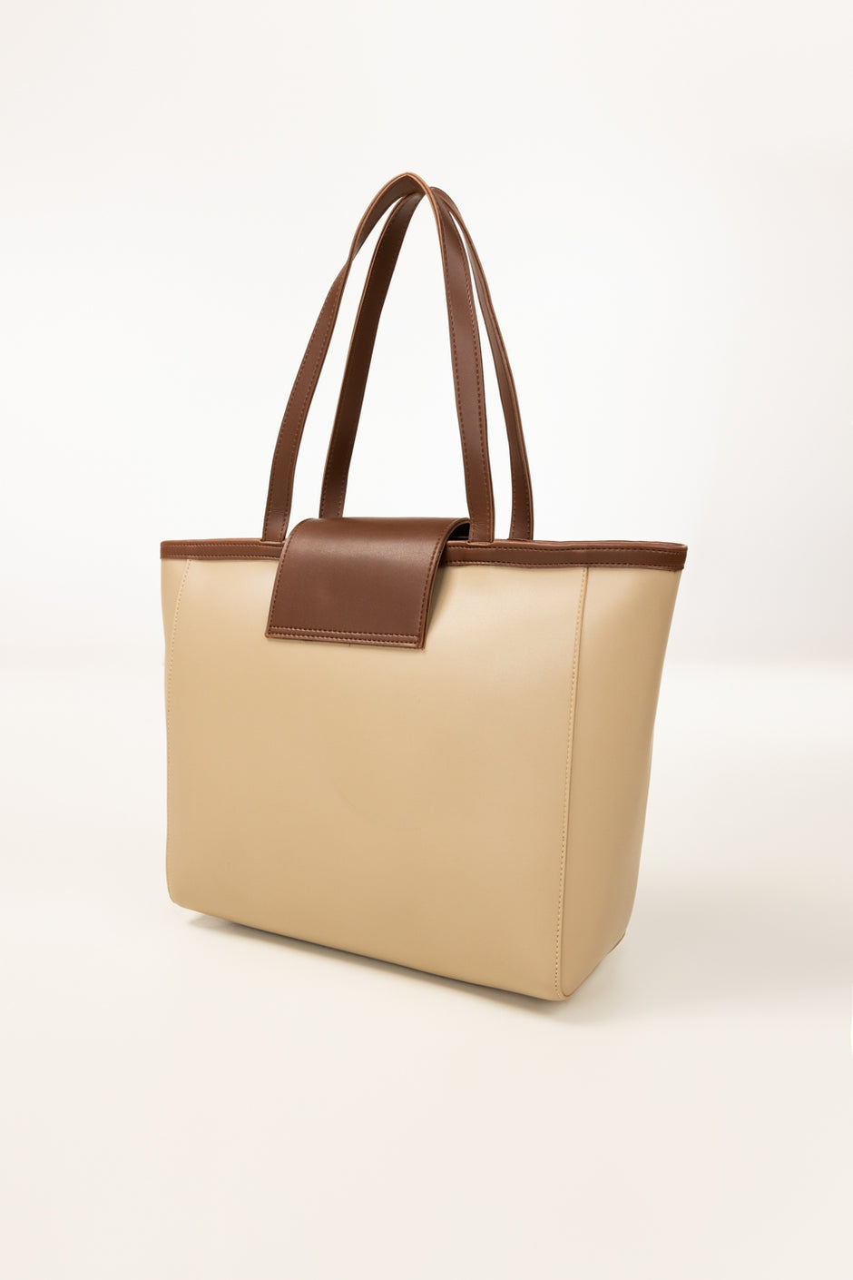 Beige Tote Bag