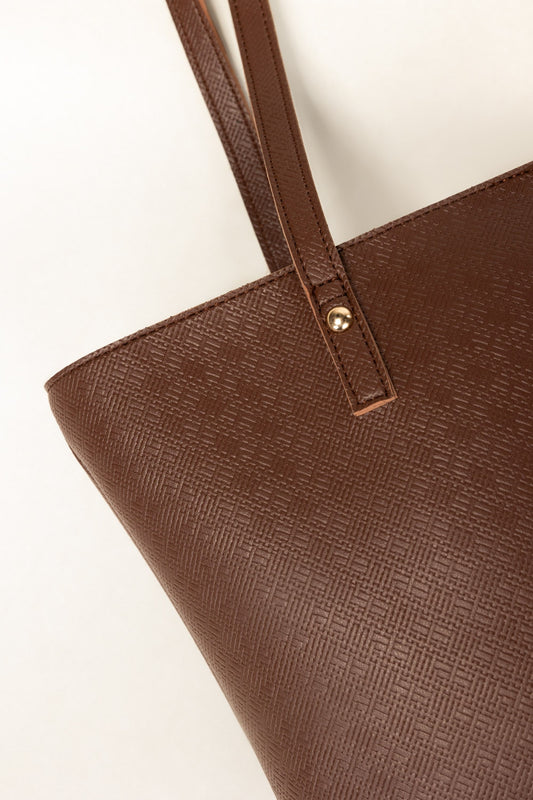 Brown Tote Bag IBS-TTB25-041